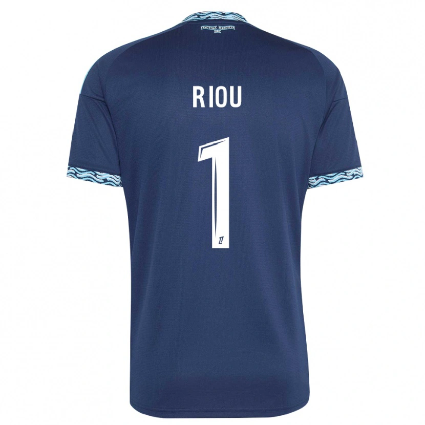 Danxen Damen Remy Riou #1 Stahlblau Weiß Heimtrikot Trikot 2026/27 T-Shirt Schweiz
