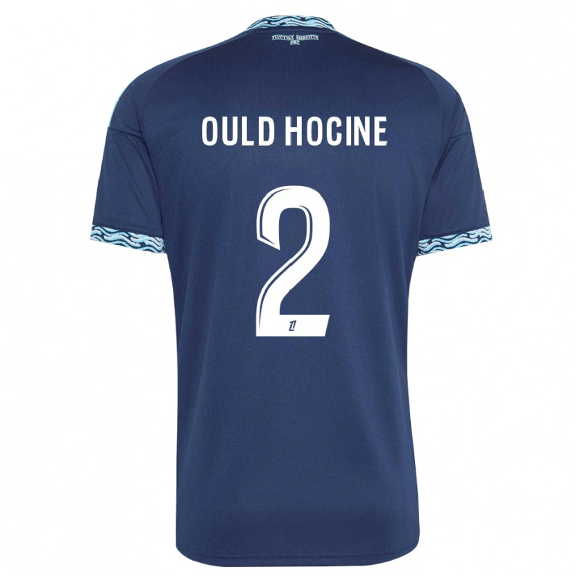 Danxen Damen Célina Ould Hocine #2 Stahlblau Weiß Heimtrikot Trikot 2026/27 T-Shirt Schweiz