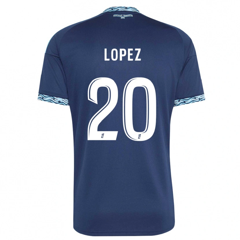 Danxen Damen Julien Lopez #20 Stahlblau Weiß Heimtrikot Trikot 2026/27 T-Shirt Schweiz