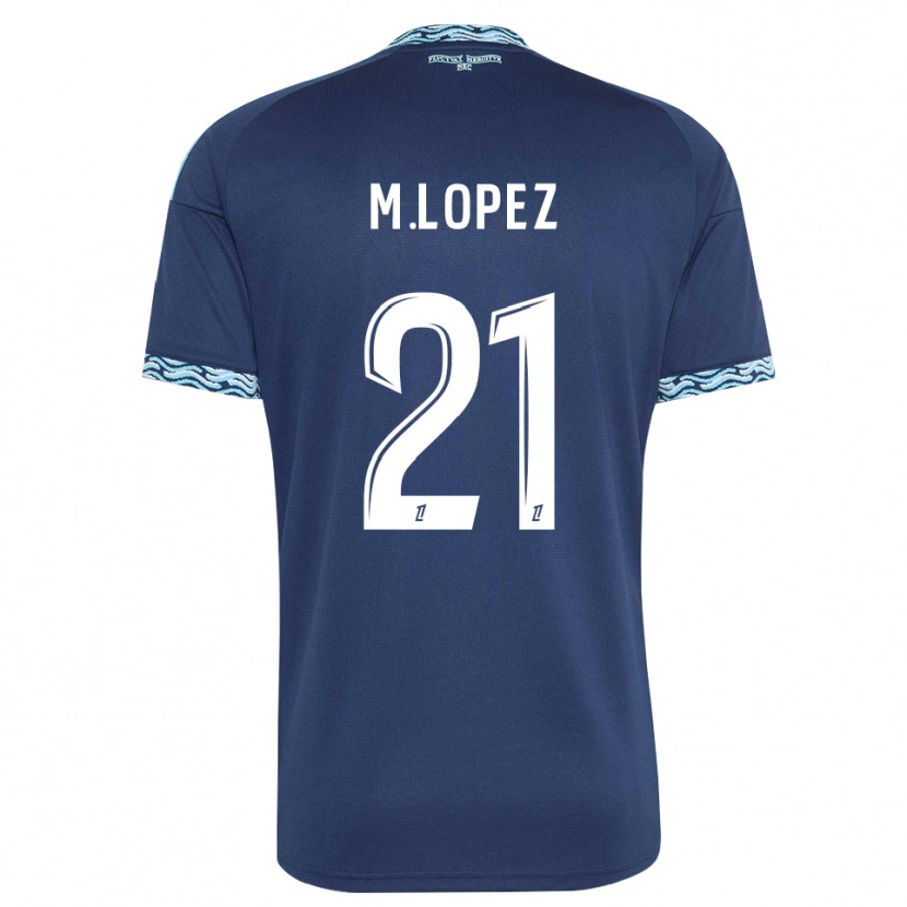 Danxen Damen Maxime Lopez #21 Stahlblau Weiß Heimtrikot Trikot 2026/27 T-Shirt Schweiz