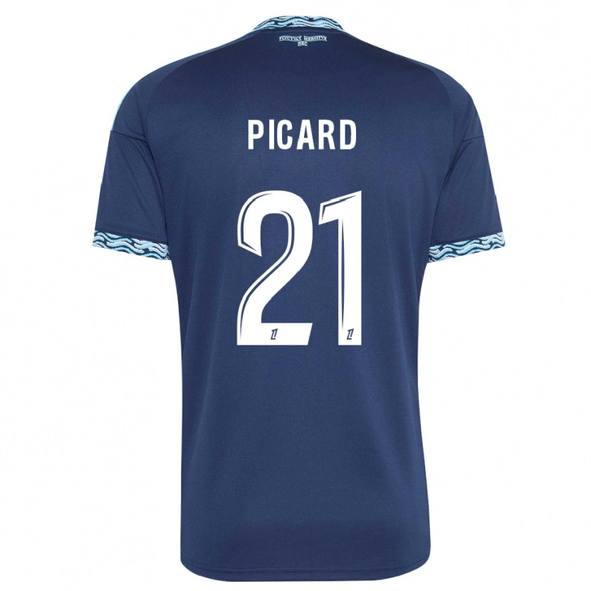 Danxen Damen Océane Picard #21 Stahlblau Weiß Heimtrikot Trikot 2026/27 T-Shirt Schweiz