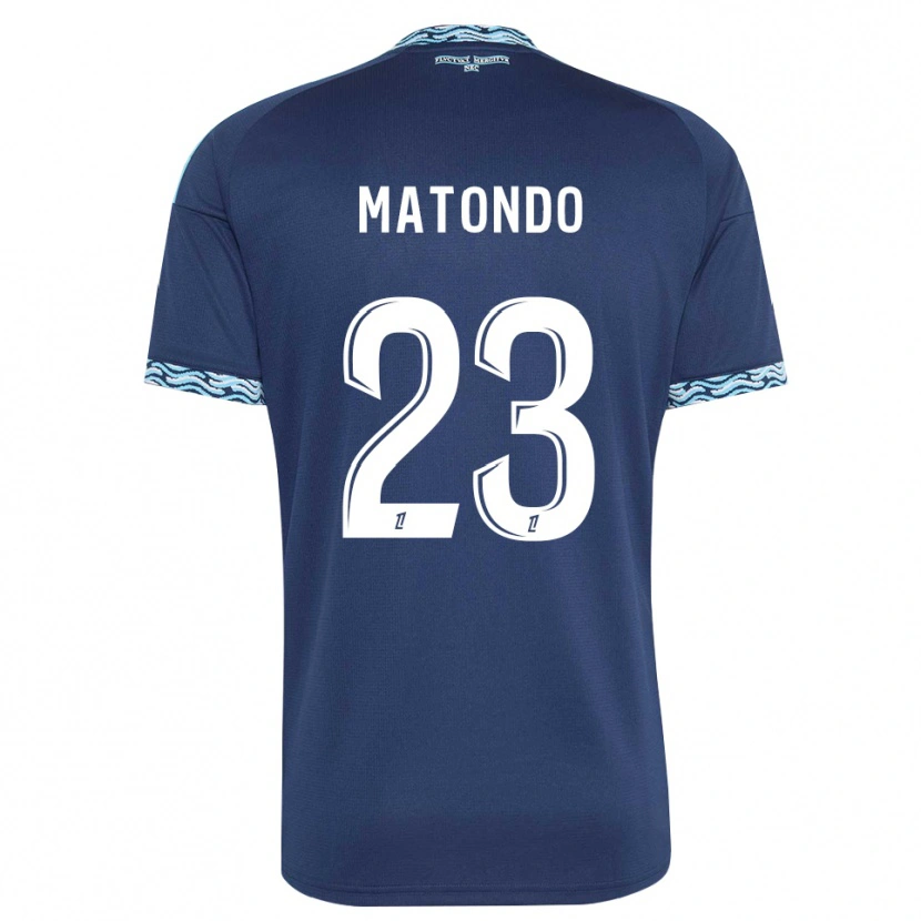 Danxen Damen Rudy Matondo #23 Stahlblau Weiß Heimtrikot Trikot 2026/27 T-Shirt Schweiz