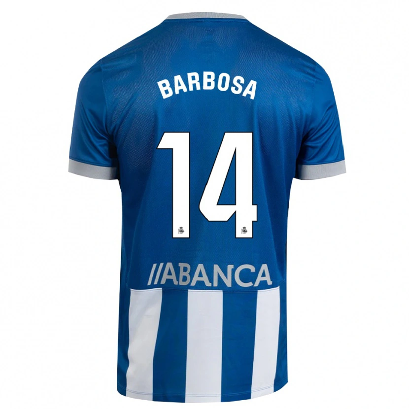 Danxen Damen Justino Barbosa #14 Blau Grau Weiß Heimtrikot Trikot 2026/27 T-Shirt Schweiz