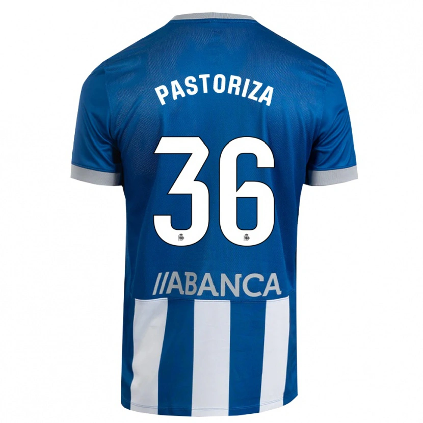 Danxen Damen Guille Pastoriza #36 Blau Grau Weiß Heimtrikot Trikot 2026/27 T-Shirt Schweiz
