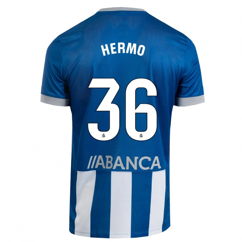 Danxen Damen Mario Hermo #36 Blau Grau Weiß Heimtrikot Trikot 2026/27 T-Shirt Schweiz