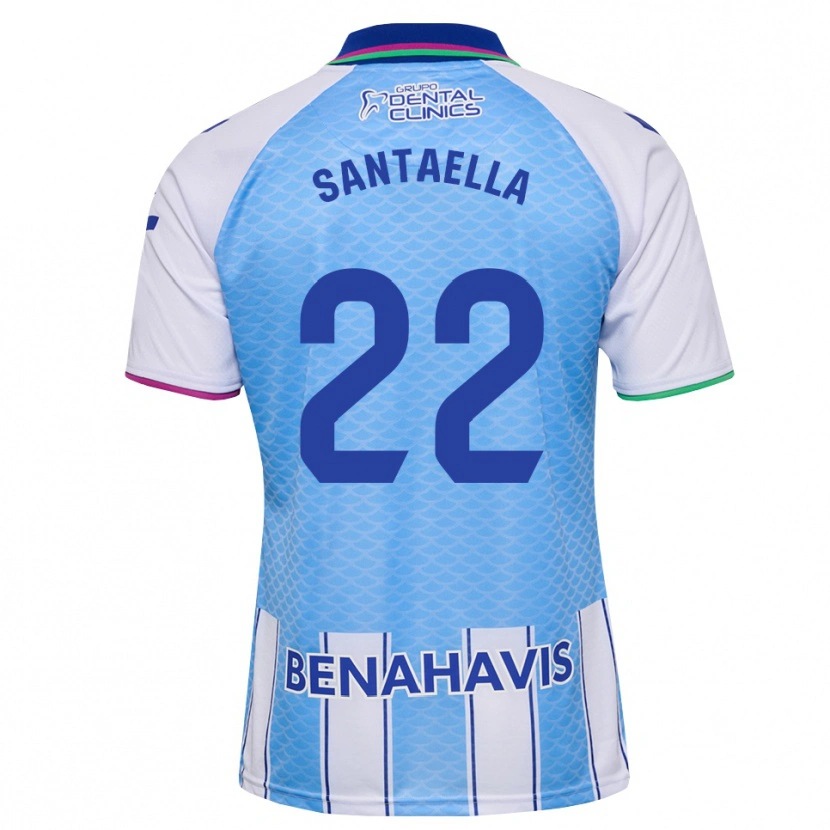 Danxen Damen Miguel Santaella #22 Tief Himmelblau Weiß Heimtrikot Trikot 2026/27 T-Shirt Schweiz