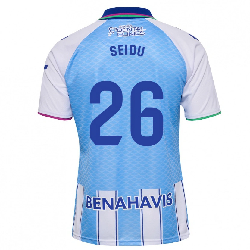 Danxen Damen Abubakar Seidu #26 Tief Himmelblau Weiß Heimtrikot Trikot 2026/27 T-Shirt Schweiz