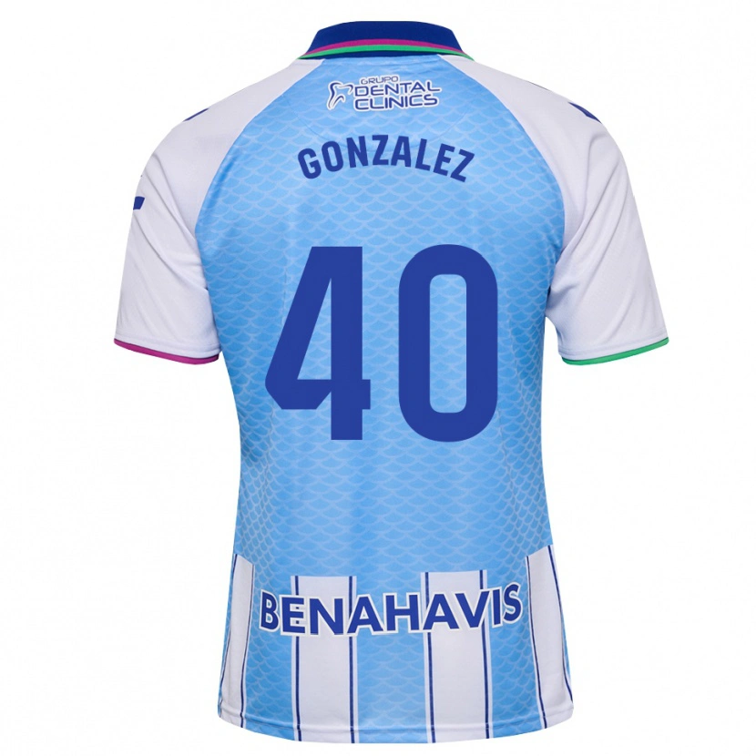 Danxen Damen Carol González #40 Tief Himmelblau Weiß Heimtrikot Trikot 2026/27 T-Shirt Schweiz