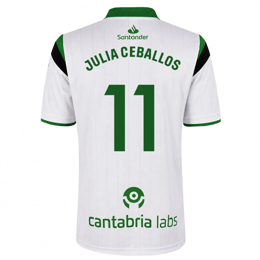Danxen Damen Julia Ceballos Carrancio #11 Weißgrün Schwarz Heimtrikot Trikot 2026/27 T-Shirt Schweiz