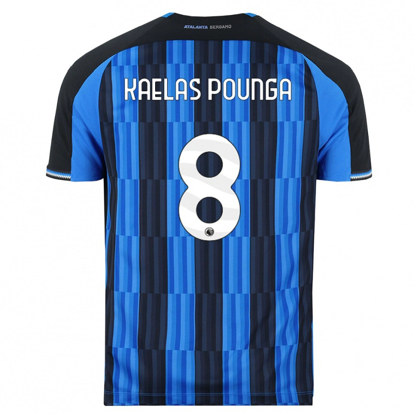 Danxen Damen Digne Kaelas Pounga #8 Blau Schwarz Rot Heimtrikot Trikot 2026/27 T-Shirt Schweiz