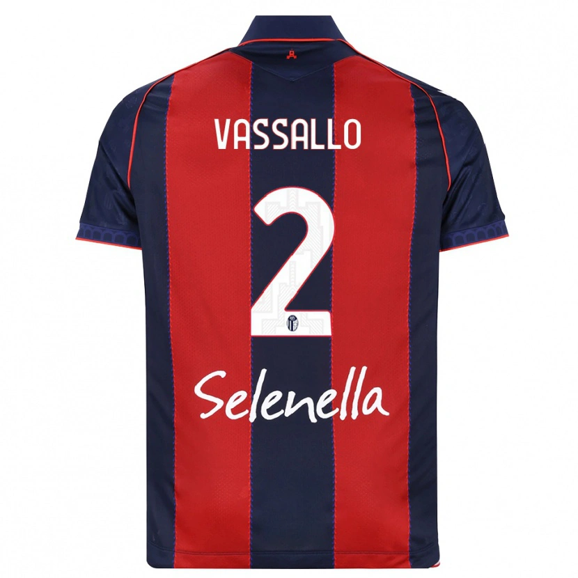 Danxen Damen Giacomo Vassallo #2 Königsblau Rot Weiß Heimtrikot Trikot 2026/27 T-Shirt Schweiz