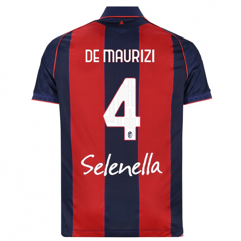 Danxen Damen Alessandro De Maurizi #4 Königsblau Rot Weiß Heimtrikot Trikot 2026/27 T-Shirt Schweiz