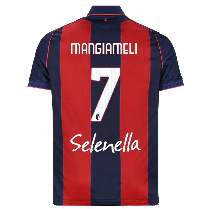 Danxen Damen Federico Mangiameli #7 Königsblau Rot Weiß Heimtrikot Trikot 2026/27 T-Shirt Schweiz