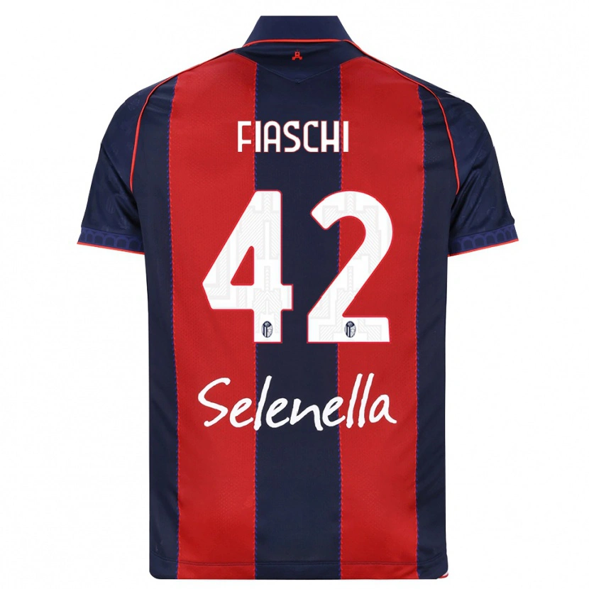 Danxen Damen Marco Fiaschi #42 Königsblau Rot Weiß Heimtrikot Trikot 2026/27 T-Shirt Schweiz