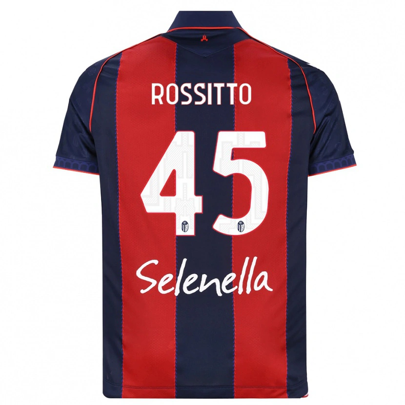 Danxen Damen Niccoló Rossitto #45 Königsblau Rot Weiß Heimtrikot Trikot 2026/27 T-Shirt Schweiz