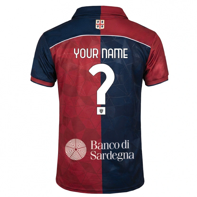 Danxen Damen Ihren Namen #0 Burgund Rot Königsblau Heimtrikot Trikot 2026/27 T-Shirt Schweiz