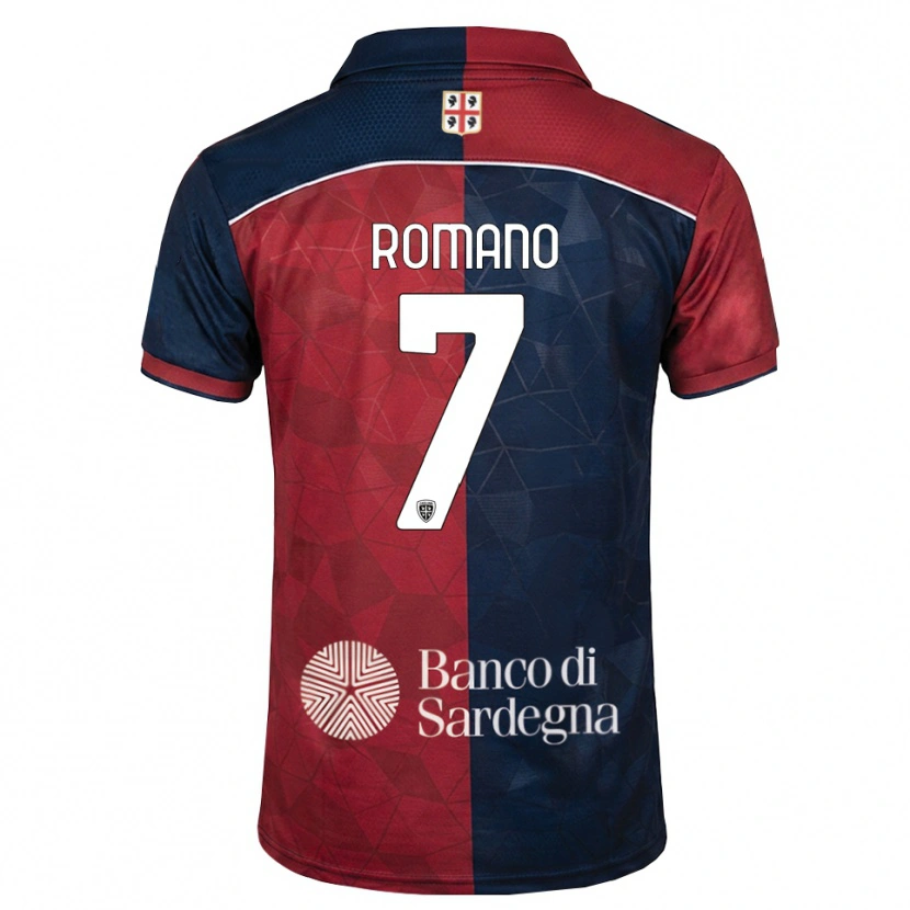Danxen Damen Antonio Romano #7 Burgund Rot Königsblau Heimtrikot Trikot 2026/27 T-Shirt Schweiz