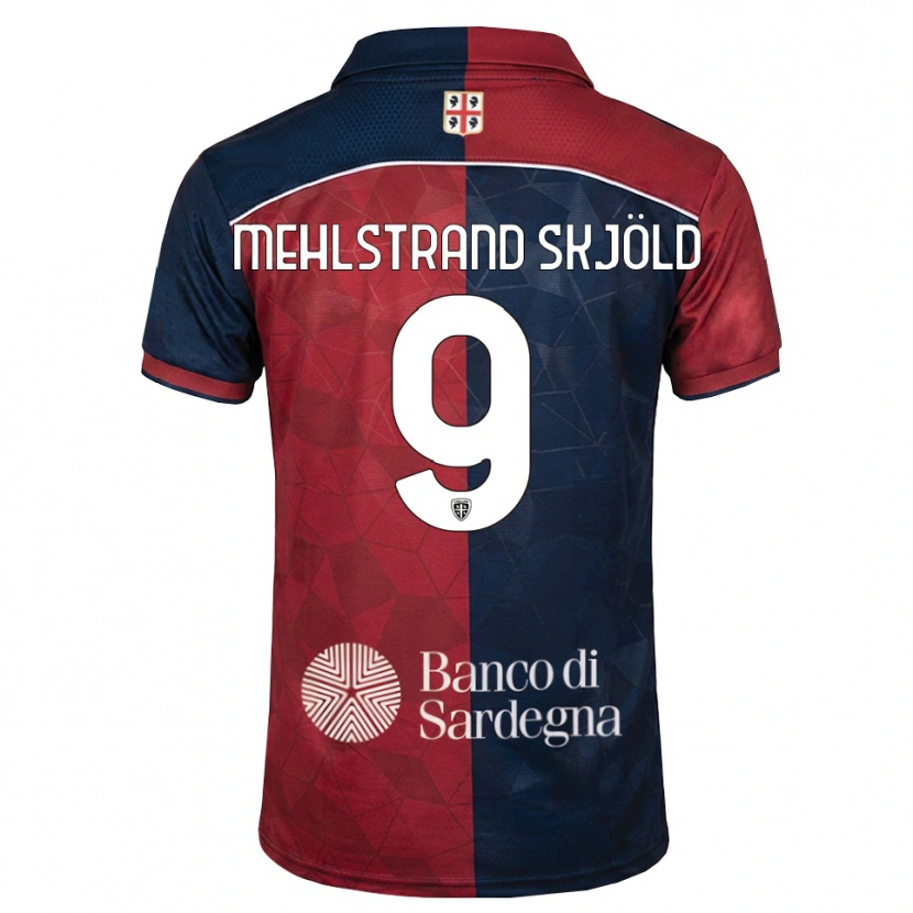 Danxen Damen William Mehlstrand Skjöld #9 Burgund Rot Königsblau Heimtrikot Trikot 2026/27 T-Shirt Schweiz