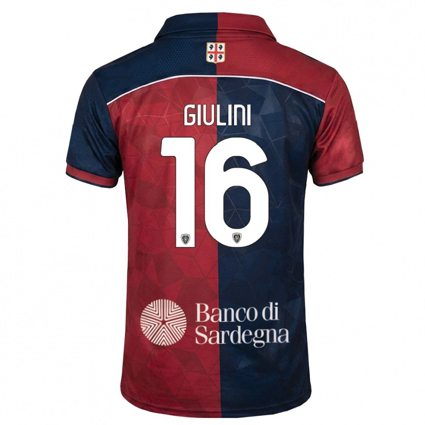 Danxen Damen Carlo Giulini #16 Burgund Rot Königsblau Heimtrikot Trikot 2026/27 T-Shirt Schweiz