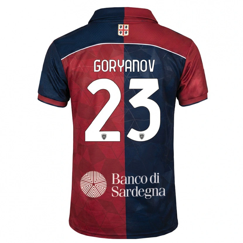 Danxen Damen Kristiyan Goryanov #23 Burgund Rot Königsblau Heimtrikot Trikot 2026/27 T-Shirt Schweiz