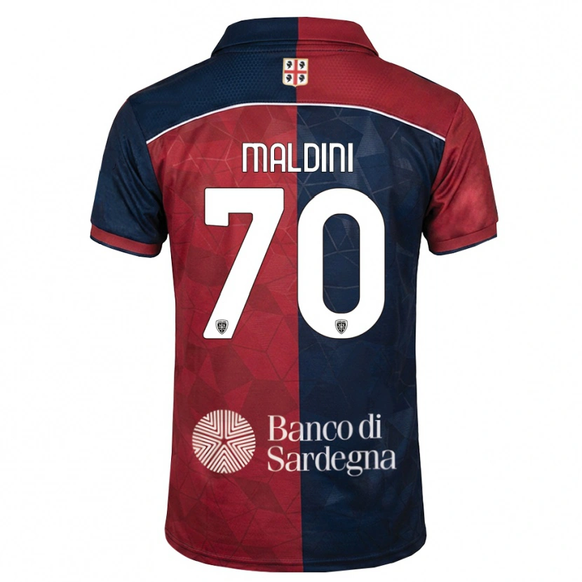 Danxen Damen Daniel Maldini #70 Burgund Rot Königsblau Heimtrikot Trikot 2026/27 T-Shirt Schweiz
