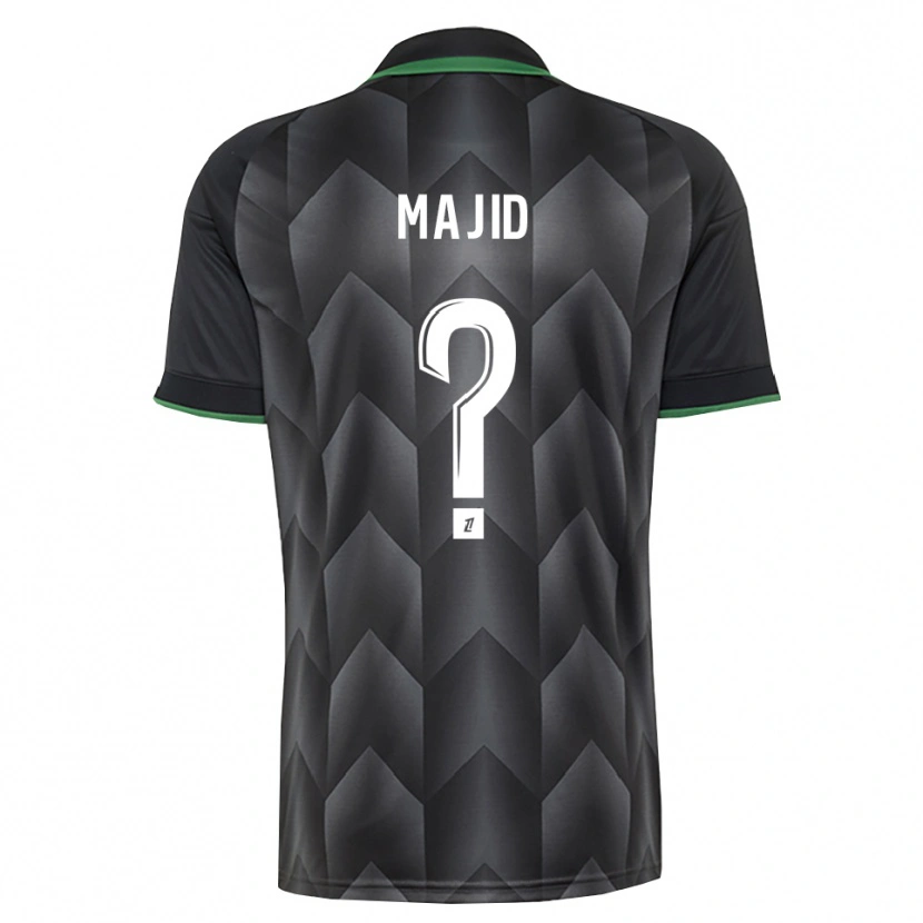 Danxen Damen Ahmed Majid #0 Schwarzgrün Auswärtstrikot Trikot 2026/27 T-Shirt Schweiz