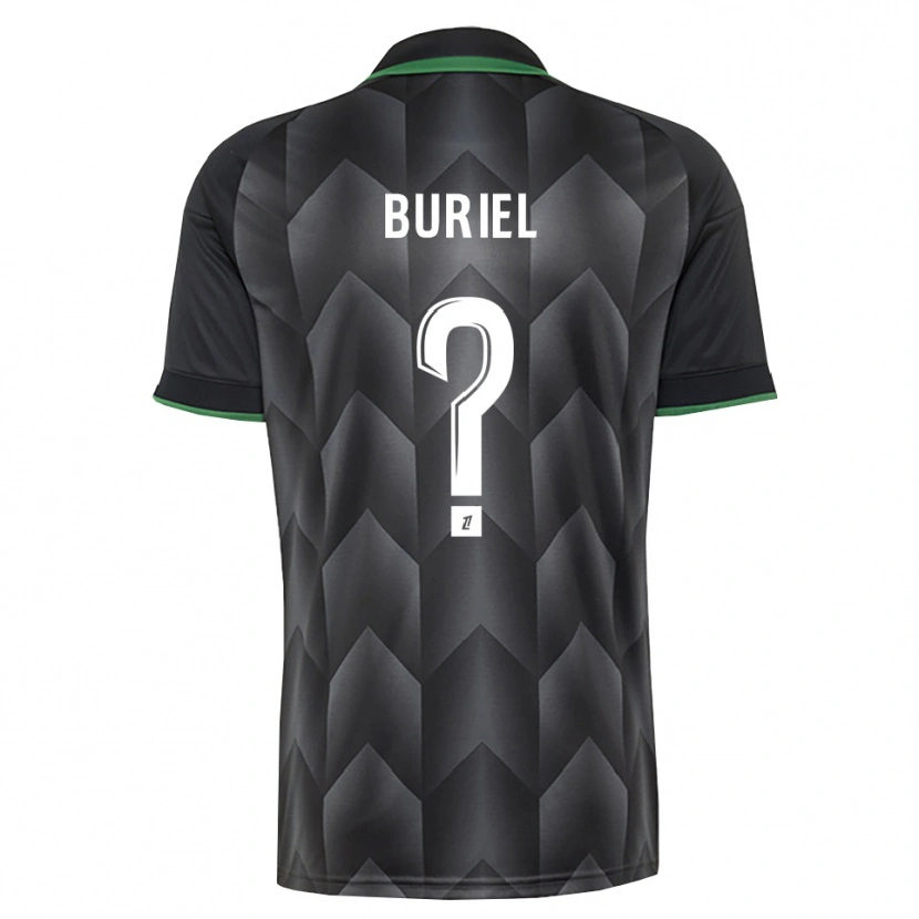 Danxen Damen Noah Buriel #0 Schwarzgrün Auswärtstrikot Trikot 2026/27 T-Shirt Schweiz