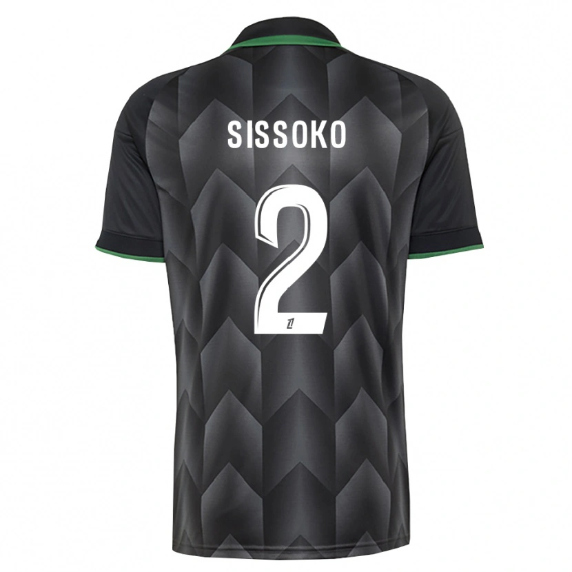 Danxen Damen Mustapha Sissoko #2 Schwarzgrün Auswärtstrikot Trikot 2026/27 T-Shirt Schweiz