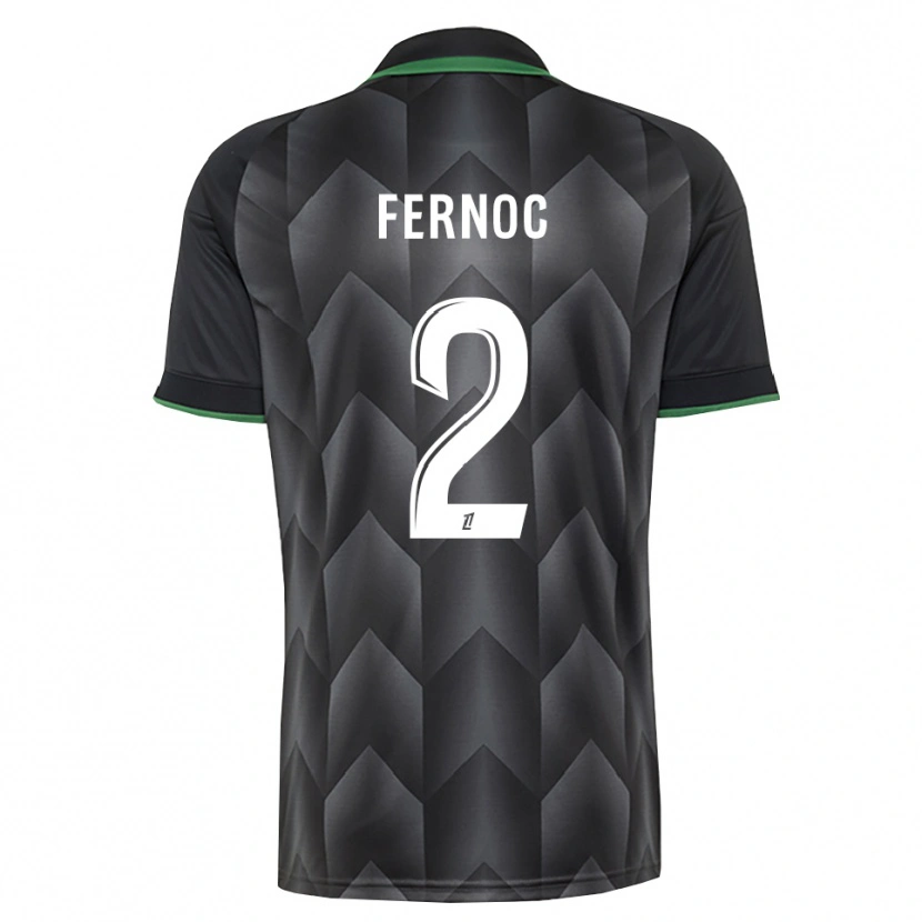 Danxen Damen Djulian Fernoc #2 Schwarzgrün Auswärtstrikot Trikot 2026/27 T-Shirt Schweiz