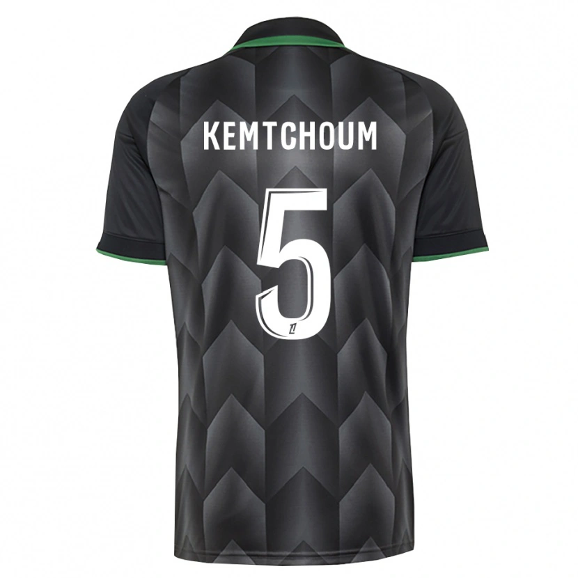 Danxen Damen Noé Kemtchoum #5 Schwarzgrün Auswärtstrikot Trikot 2026/27 T-Shirt Schweiz