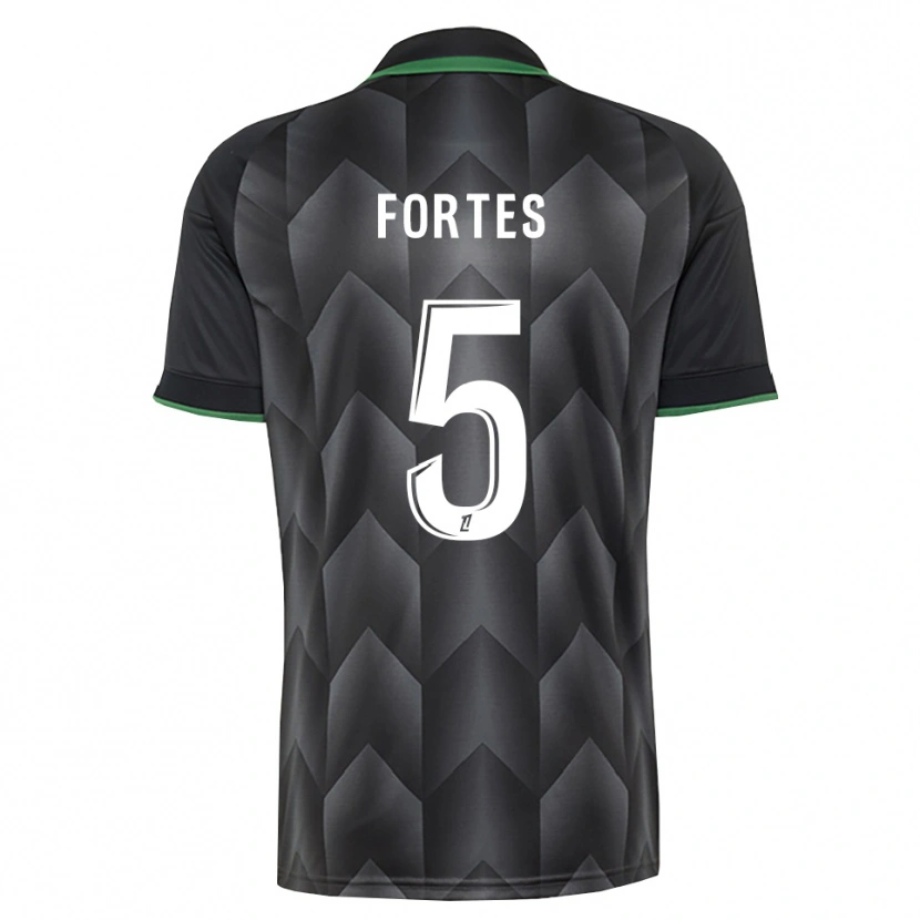 Danxen Damen Steven Fortes #5 Schwarzgrün Auswärtstrikot Trikot 2026/27 T-Shirt Schweiz