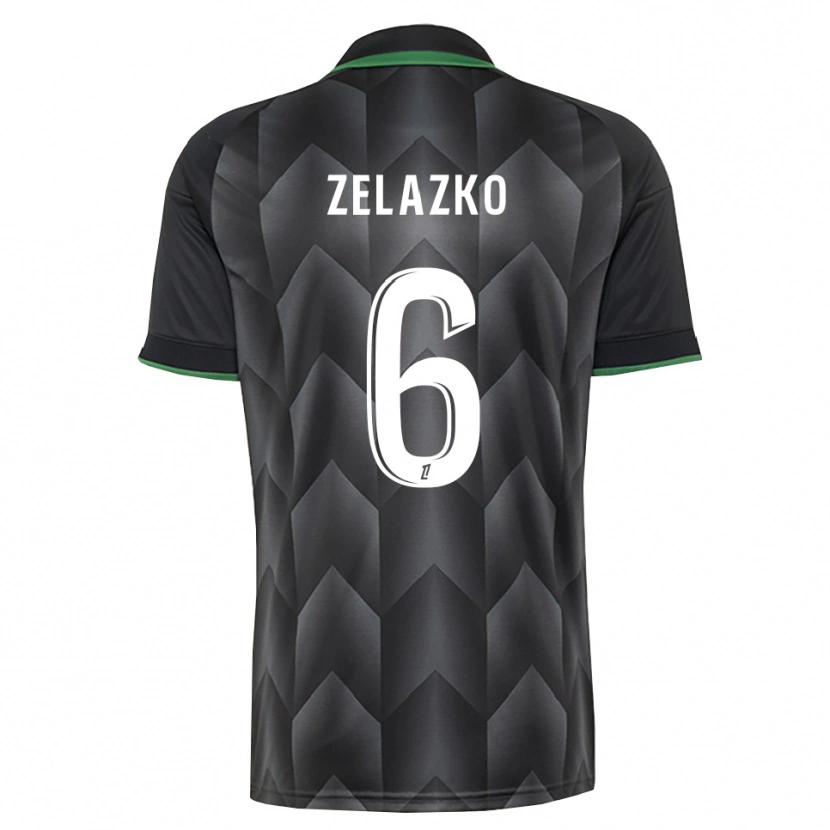 Danxen Damen Robin Zelazko #6 Schwarzgrün Auswärtstrikot Trikot 2026/27 T-Shirt Schweiz