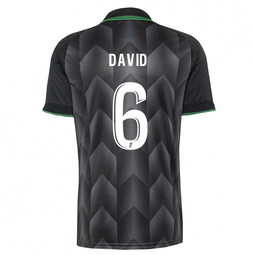 Danxen Damen Tess David #6 Schwarzgrün Auswärtstrikot Trikot 2026/27 T-Shirt Schweiz