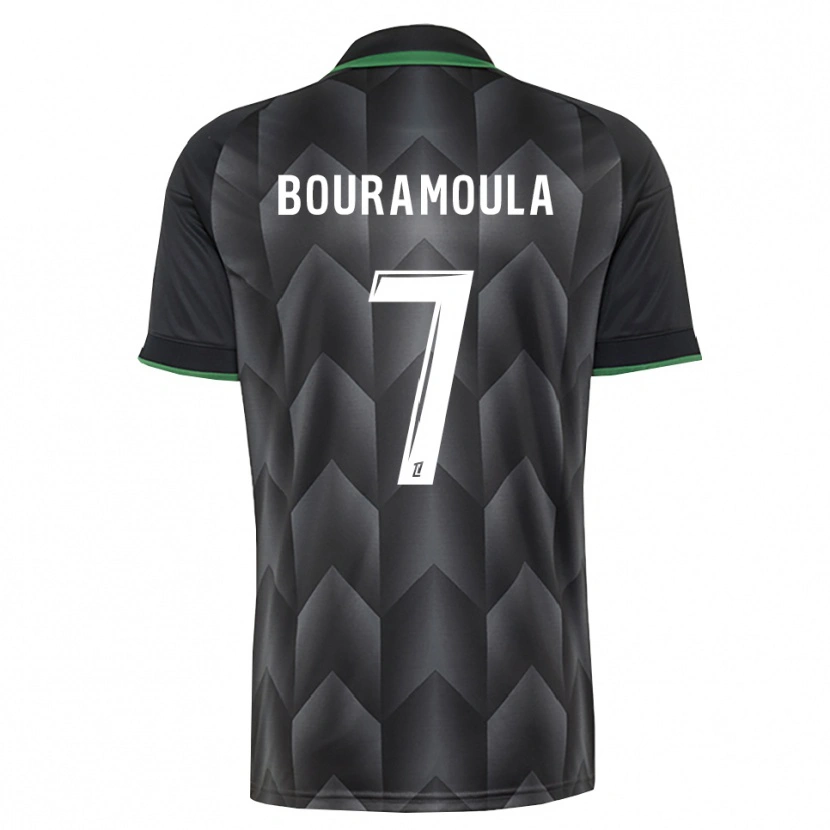 Danxen Damen Ilies Bouramoula #7 Schwarzgrün Auswärtstrikot Trikot 2026/27 T-Shirt Schweiz