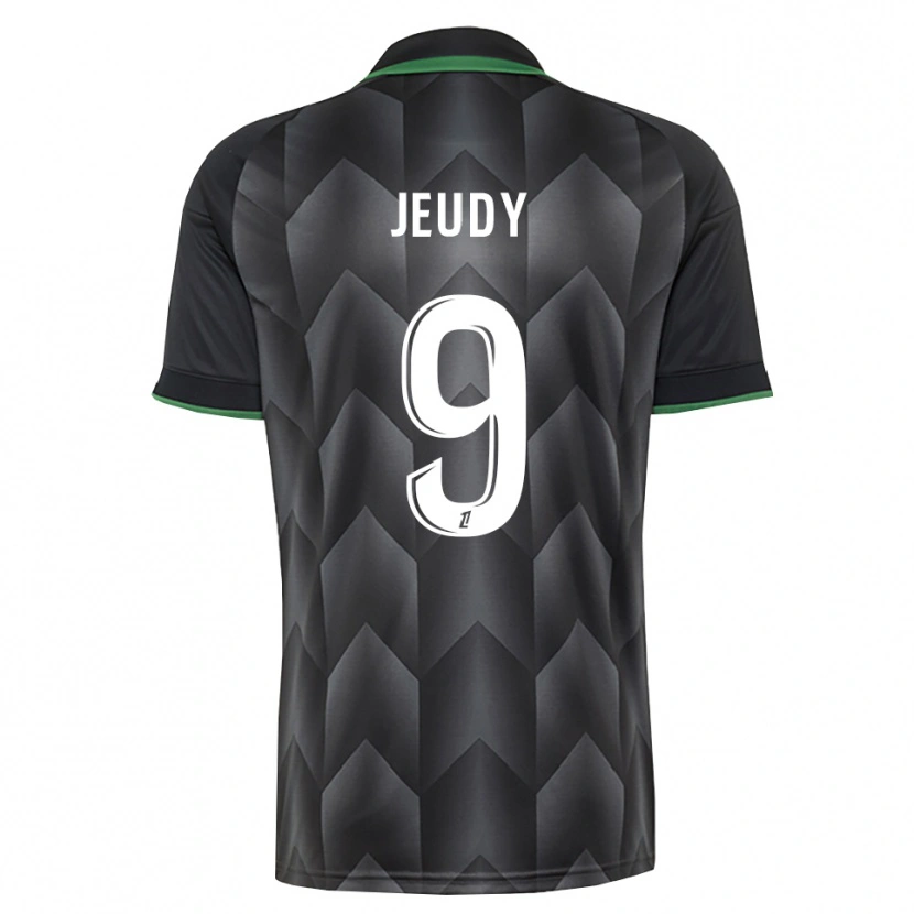 Danxen Damen Sherly Jeudy #9 Schwarzgrün Auswärtstrikot Trikot 2026/27 T-Shirt Schweiz