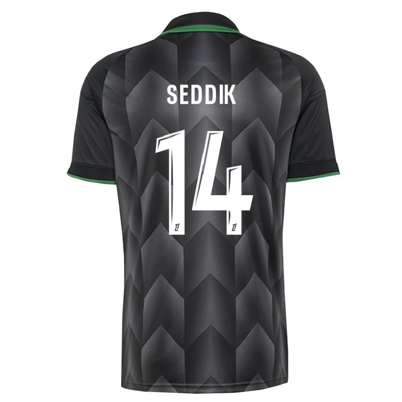 Danxen Damen Mohamed Seddik #14 Schwarzgrün Auswärtstrikot Trikot 2026/27 T-Shirt Schweiz