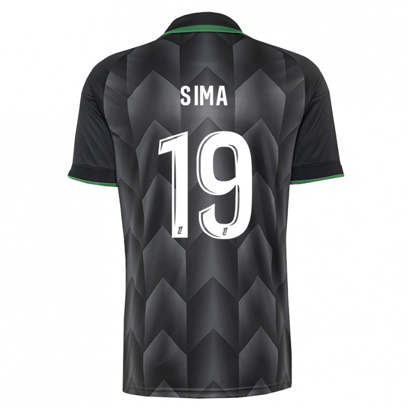 Danxen Damen Abdallah Sima #19 Schwarzgrün Auswärtstrikot Trikot 2026/27 T-Shirt Schweiz