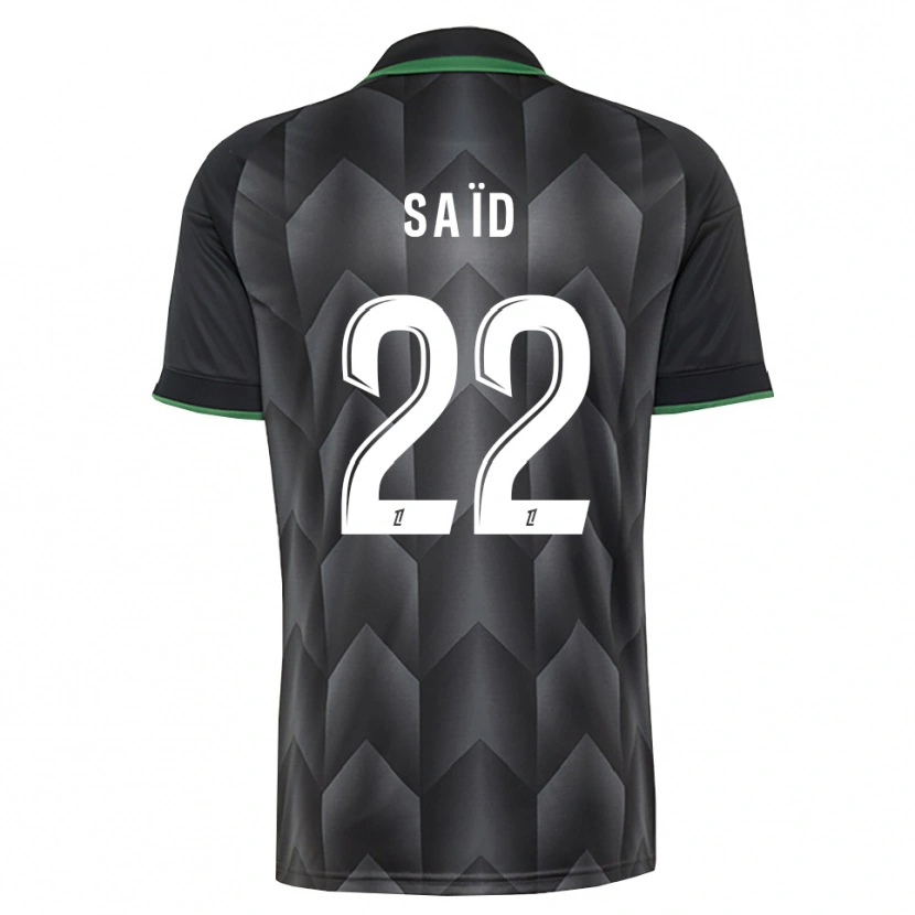 Danxen Damen Wesley Saïd #22 Schwarzgrün Auswärtstrikot Trikot 2026/27 T-Shirt Schweiz