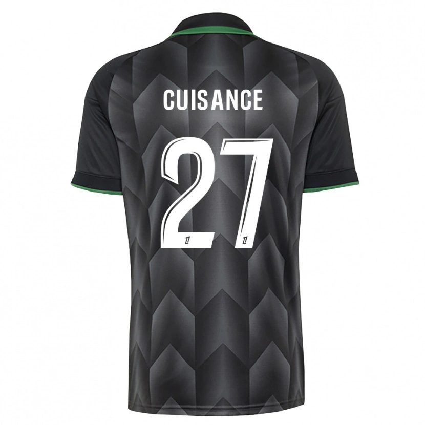 Danxen Damen Michaël Cuisance #27 Schwarzgrün Auswärtstrikot Trikot 2026/27 T-Shirt Schweiz