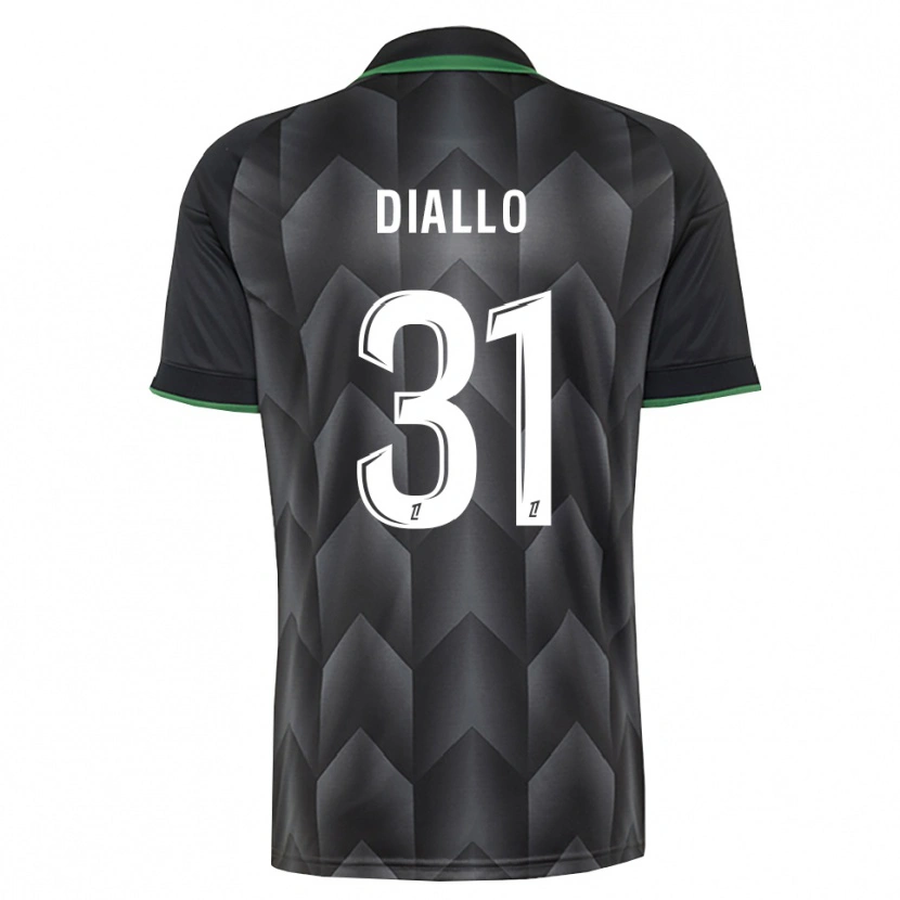 Danxen Damen Alpha Diallo #31 Schwarzgrün Auswärtstrikot Trikot 2026/27 T-Shirt Schweiz