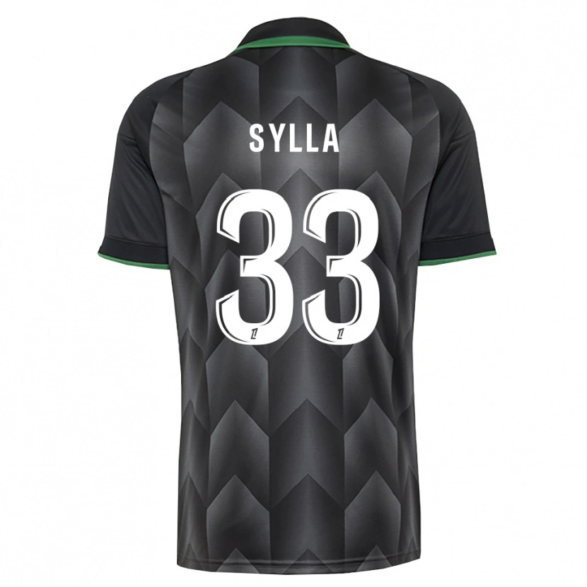 Danxen Damen Fodé Sylla #33 Schwarzgrün Auswärtstrikot Trikot 2026/27 T-Shirt Schweiz