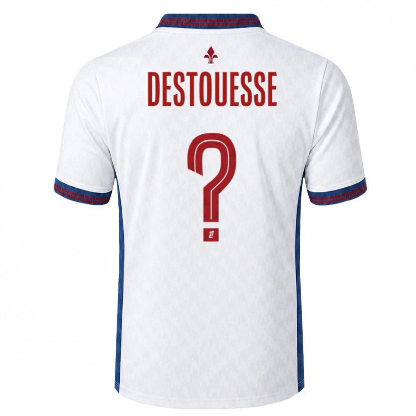 Danxen Damen Guilhem Destouesse #0 Rot Weiß Blau Auswärtstrikot Trikot 2026/27 T-Shirt Schweiz