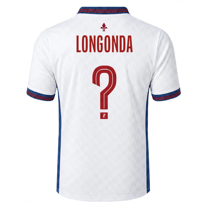Danxen Damen Jean-Pierre Longonda #0 Rot Weiß Blau Auswärtstrikot Trikot 2026/27 T-Shirt Schweiz