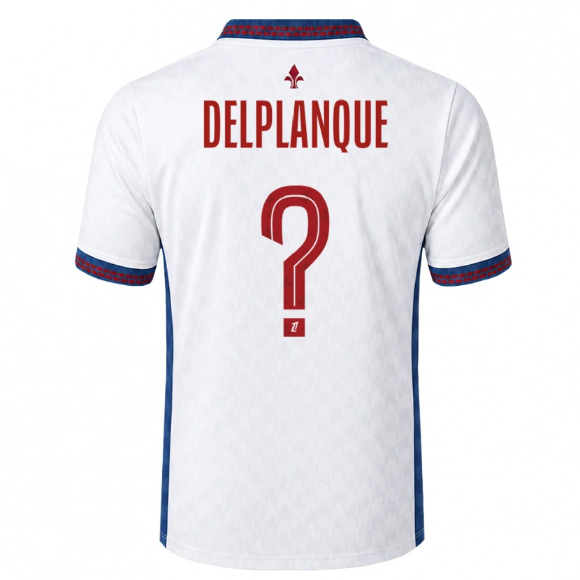 Danxen Damen Gaël Delplanque #0 Rot Weiß Blau Auswärtstrikot Trikot 2026/27 T-Shirt Schweiz