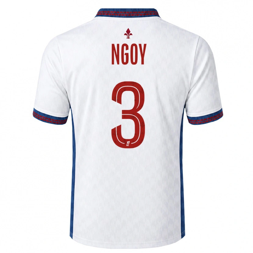 Danxen Damen Nathan Ngoy #3 Rot Weiß Blau Auswärtstrikot Trikot 2026/27 T-Shirt Schweiz
