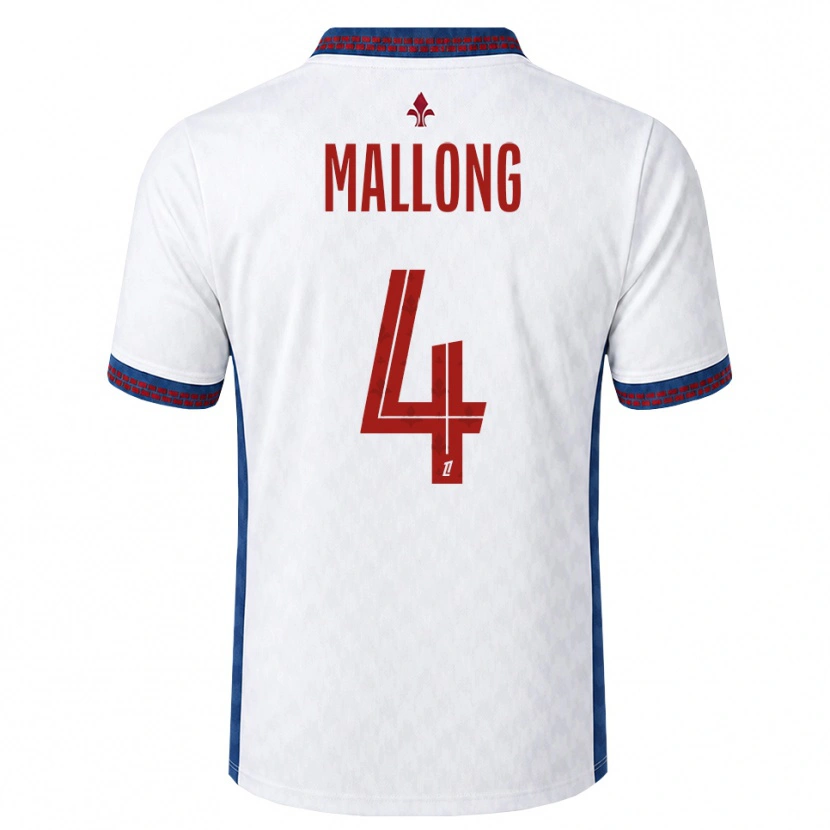 Danxen Damen Raphaël Mallong #4 Rot Weiß Blau Auswärtstrikot Trikot 2026/27 T-Shirt Schweiz