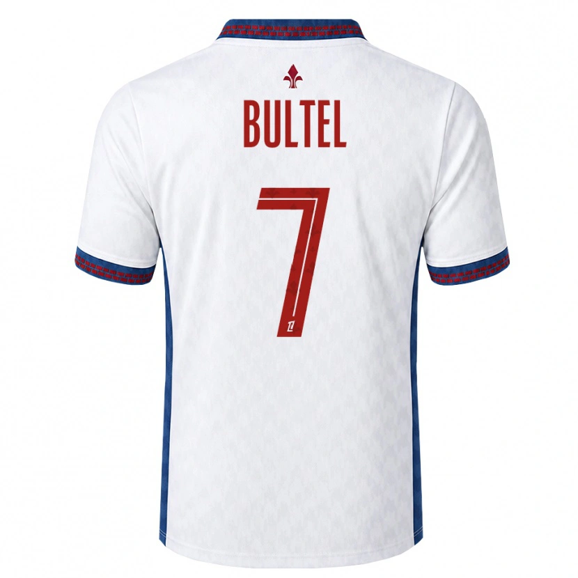 Danxen Damen Ludivine Bultel #7 Rot Weiß Blau Auswärtstrikot Trikot 2026/27 T-Shirt Schweiz