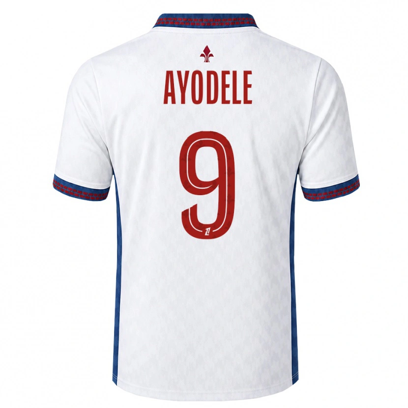 Danxen Damen Adeshina Ayodele #9 Rot Weiß Blau Auswärtstrikot Trikot 2026/27 T-Shirt Schweiz