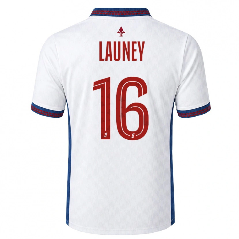 Danxen Damen Elisa Launey #16 Rot Weiß Blau Auswärtstrikot Trikot 2026/27 T-Shirt Schweiz