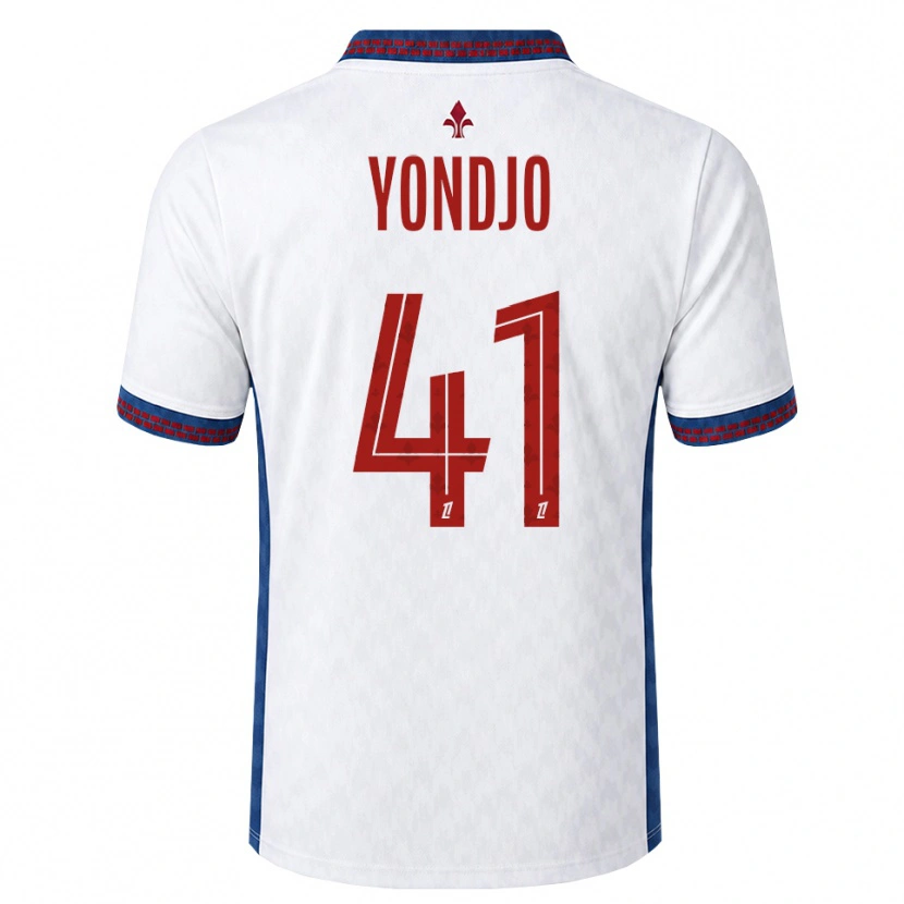 Danxen Damen Angel Yondjo Matah #41 Rot Weiß Blau Auswärtstrikot Trikot 2026/27 T-Shirt Schweiz
